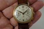 Universal Geneve 18k Gold Chronograph Monopusher Watch