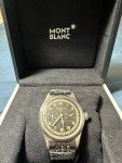 Montblanc 1858 Monopusher Black Dial Chronograph