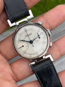 Minerva 13-20 Vintage Manual Wind Chronograph
