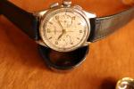 1950s Vintage Lemania 1270 Monopusher Chronograph Watch
