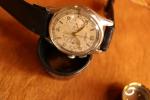 1950s Vintage Lemania 1270 Monopusher Chronograph Watch