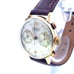 Minerva 18k Monopusher Chronograph from 1940s