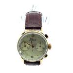 Minerva 18k Monopusher Chronograph from 1940s