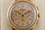 Lemania 105 Vintage Monopusher Chronograph Watch