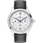 Montblanc Heritage Monopusher Chronograph Silver Dial Watch