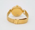 Universal Genève Gold Plated Monopusher Chronograph Watch