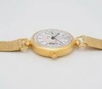 Universal Genève Gold Plated Monopusher Chronograph Watch