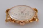Minerva 18k Rose Gold Oversized Chronograph Watch