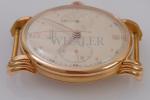 Minerva 18k Rose Gold Oversized Chronograph Watch