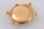 Minerva 18k Rose Gold Oversized Chronograph Watch