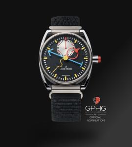 Louis Erard Alain Silberstein Monopusher Chronograph Watch