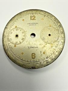Universal Geneve Compur Vintage Monopusher Chronograph