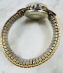 Bulova One Button Chronograph 17J 14K RGP Watch