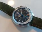 Farer Segrave GMT Monopusher Chronograph Watch