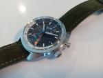 Farer Segrave GMT Monopusher Chronograph Watch