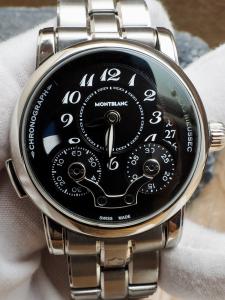 Montblanc Nicholas Rieussec Black Mono Pusher Chronograph