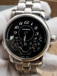 Montblanc Nicholas Rieussec Black Mono Pusher Chronograph