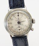 Pierce 1940s Vintage Mono-pusher Chronograph Watch