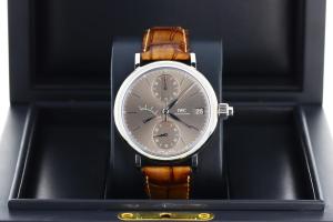 IWC Portofino Monopusher Chronograph 18K White Gold