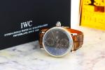 IWC Portofino Monopusher Chronograph 18K White Gold