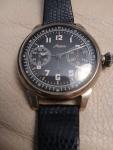 Jumbo Men's Vintage Minerva Monopusher Chronograph Watch