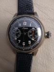 Jumbo Men's Vintage Minerva Monopusher Chronograph Watch