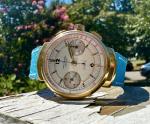 Universal Geneve 18K Gold Monopusher Chronograph