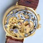 Universal Geneve 18K Gold Monopusher Chronograph