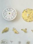 Landeron Monopusher Chronograph Movement Parts and Dial