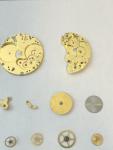 Landeron Monopusher Chronograph Watch Movement Parts