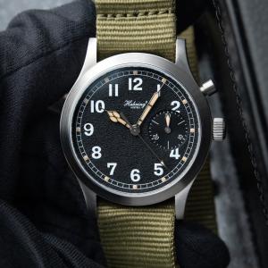Habring² Chrono-Felix Monopusher Black Steel Watch