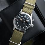Habring² Chrono-Felix Monopusher Black Steel Watch