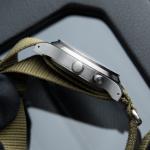 Habring² Chrono-Felix Monopusher Black Steel Watch