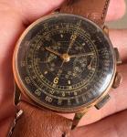 1940s Universal Geneve 18k Gold Monopusher Chronograph