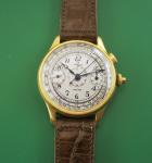 1939 Omega Cal. 33.3 Monopusher Chronograph 18k Gold