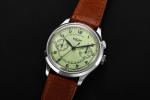 Vulcain Heritage Green 39mm Monopusher Chronograph