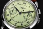 Vulcain Heritage Green 39mm Monopusher Chronograph