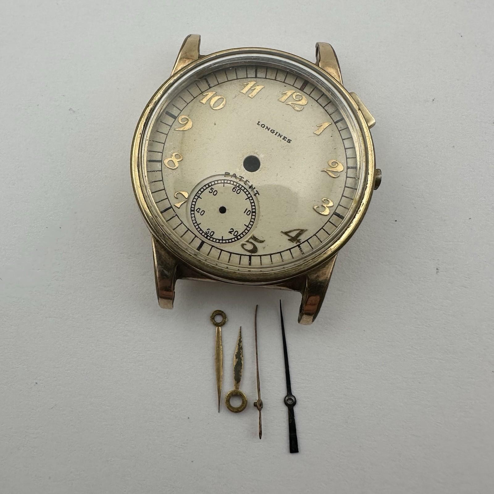 Longines Fly-Back Monopusher Chronograph Watch 10k GF