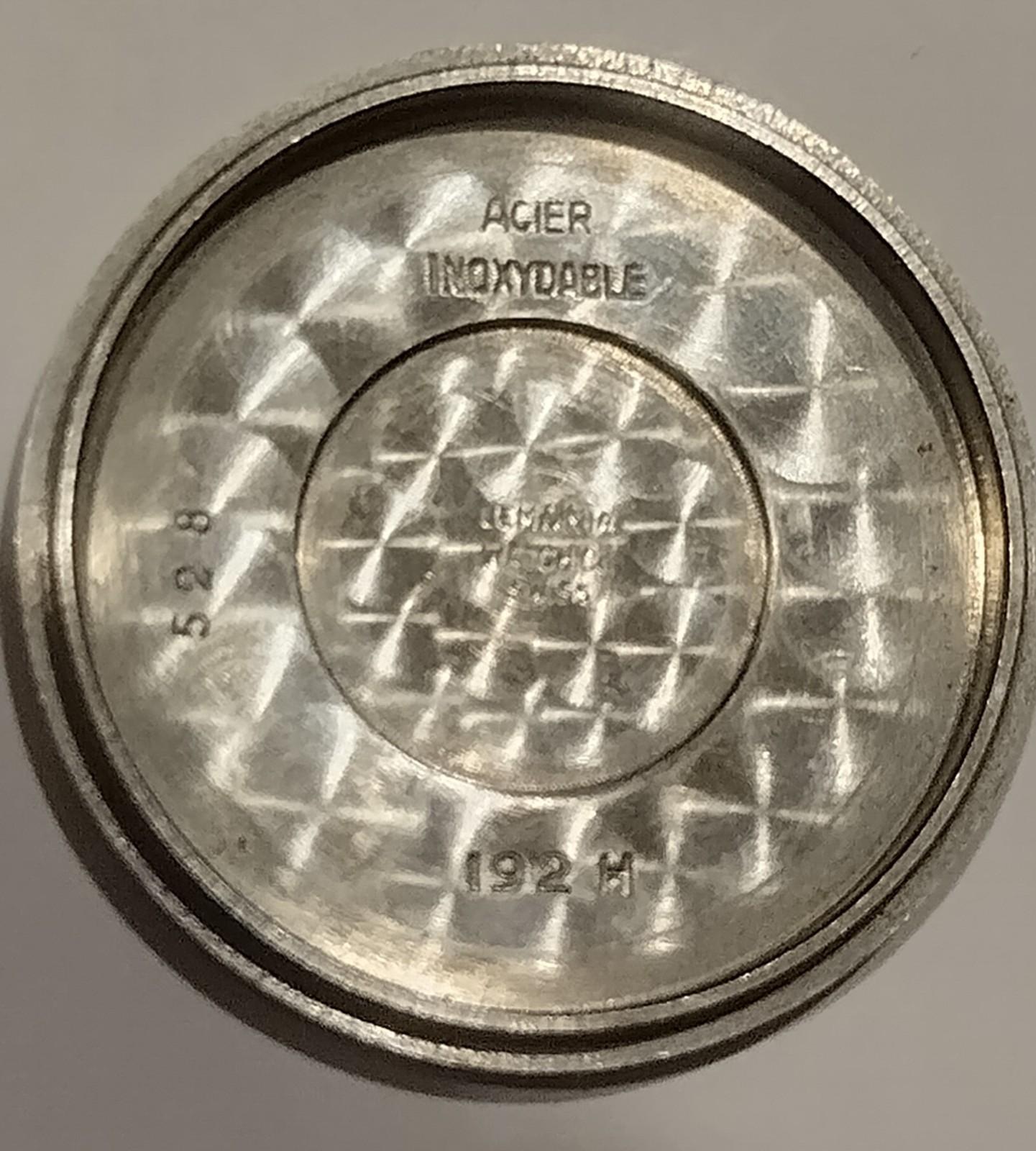 Lemania WW2 Military Monopusher Chronograph Watch