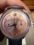 Montblanc Heritage Monopusher Chronograph Salmon Dial 42mm