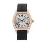 Cartier Tortue Monopusher Rose Gold Diamond Watch
