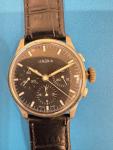 Lemania 1969 Three Register Chronograph Watch