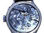 Vintage Swiss Monopusher Chronograph Pilots Watch