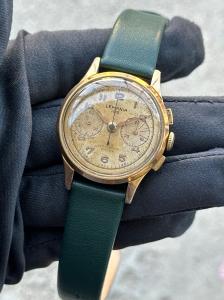 Lemania 105 Manual-Wind Chronograph 32.5mm Watch