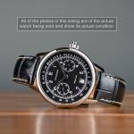 Longines Heritage Monopusher Black Dial Chronograph