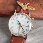 1949 Longines Monopusher Watch for American Airlines