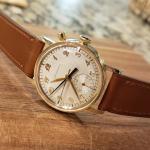 1949 Longines Monopusher Watch for American Airlines