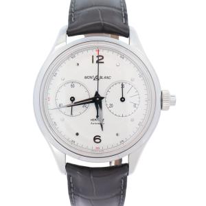 Montblanc Heritage 42mm White Dial Chronograph Watch
