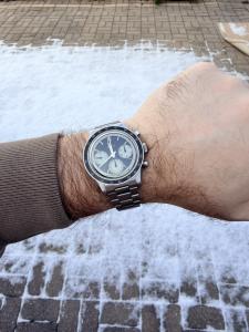 Baltic Classic Tricompax Reverse Panda Chronograph