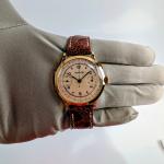 Eberhard & Co. Vintage 18K Monopusher Chronograph